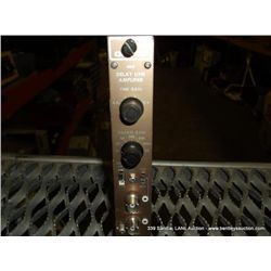 ORTEC 460 DELAY LINE AMPLIFIER PLUG IN (print sequence:) 28463