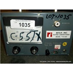 RI SHIELDED ENCLOSURE TEST SET
