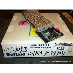 SOFTAID UEM IN CIRCUET EMULATOR (print sequence:) 54104