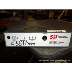 MERET HR 6220 VIDEO LINK RECIEVER