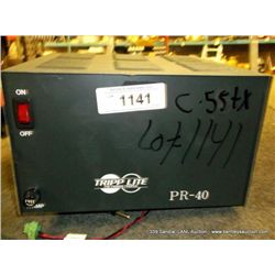 TRIPPLITE PR 40 POWER SUPPLY
