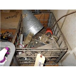CRATE: MISCELLANEOUS TOOLS & HARDWARE