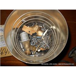 CAN: NAILS & BRASS FITTINGS