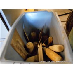 WASTE BASKET: CONCRETE HAND TOOLS