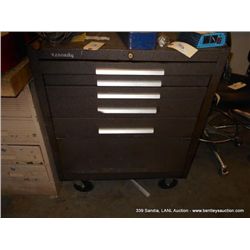 KENNEDY 6 DRAWER MOBILE TOOLBOX (print sequence:) 53989