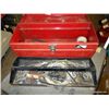 Image 1 : TOOLBOX W/ MISCELLANEOUS HARDWARE
