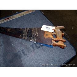 HAND SAWS, 3X THE MONEY