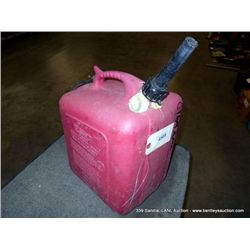 5 GALLON PALSTIC GAS CAN