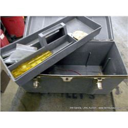 TOOLBOX W/ MISCELLANEOUS HAND TOOLS