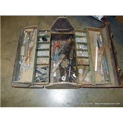 TOOLBOX W/ ASSORTED HAND TOOLS