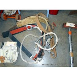 LOT: ASSORTED SAFETY HARNESSES