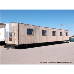 14' X 60' 5 Axle Office Trailer, w/ Ward Wall Mount AC Unit & Individual Offices 1300376