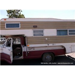 1978 Royal Coachman Teardrop Cabover Camper