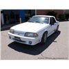 Image 1 : 1988 Ford Convertible Mustang, 19,590 Miles VIN: 1FABP45EXJF152744 Convertible, RWD, V8, 5.0L Title 