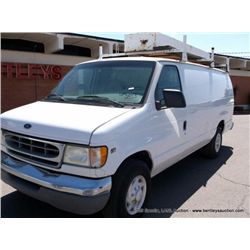 2002 Ford E350 Cargo Van, 164,160 Miles VIN: 1FTSS34L32HA65583 Full-Size, RWD, V8, 5.4L, SuperDuty, 