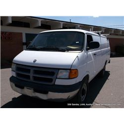 1999 Dodge 3500 Ram Van 57,157 Miles VIN: 2B7LB31Z1XK559684 Full-Size, RWD, V8, 5.9L, w/ Roof Rack &