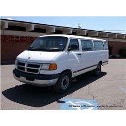 2000 Dodge 3500 Ram Wagon, 76,586 Miles VIN: 2B5WB35Y1YK150268 Full-Size, RWD, V8, 5.2L, Title # 071