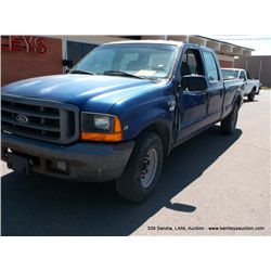1999 Ford F350 Super Duty Pickup, 148,018 Miles VIN: 1FTSW30L7XEA84690 Pickup, RWD, V8, 5.4L, SuperD