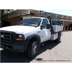 2006 Ford F450 XL Super Duty Pickup, 143,592 Miles VIN: 1FDXF46P66EA92411 Regular Cab, DRW, 2WD, Pow