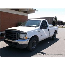 2004 Ford F250 Super Duty Pickup, ???,??? Miles VIN: 1FTNF20P74EC32150 Pickup, RWD, V8, 6.0L Turbo D