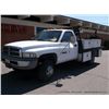 Image 1 : 1998 Dodge 3500 Ram Flatbed Pickup 94,599 Miles VIN: 3B6MC3661WM275294 Standard Regular Cab, 8-ft. B