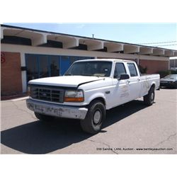 1997 Ford F350 Pickup, 175,695 Miles VIN: 1FTJW35G1VEB85650 4 Door Cab; Crew, RWD, V8, 7.5L (460 CID