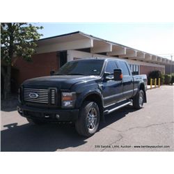 2009 Ford F350 Super Duty Pickup, 4x4 95,806 Miles VIN: 1FTWW31R59EA83190 Pickup, 4x4, V8, 6.4L Turb