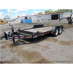 Towmaster Model T-12J 21' Dual Axle  Tilt Trailer VIN: 4KNTT16256L161512