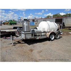 Sequoyah 18' Dual Axle Pressure Washer Trailer # R782284, W/ Honda 24.0 V-Twin Engine & Water Tank, 