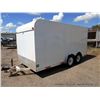 Image 1 : 2004 Justin C 17' Engclosed Trailer, Dual Axle VIN: 1J9C314284C115809
