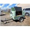 Image 1 : 1995 Sullair 185DPOJD Air Compressor Trailer Single Axle, S/N: 004-131755, 185 CFM at 100 PSIG, Engi