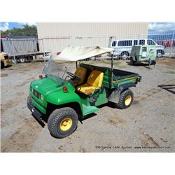 John Deere Gator 4x2, 0080 Hours, 2 Keys