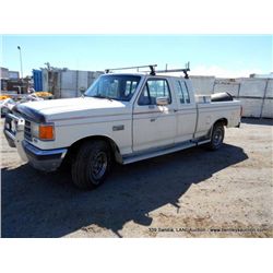 1989 Ford F150 Pickup, 93,749 Miles VIN: 1FTEX15Y6KKA07211 Pickup, RWD, I6, 4.9L Title # 880832D1500