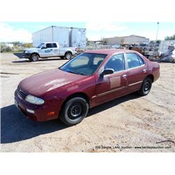 1996 Nissan Altima 133,360 Miles VIN: 1N4BU31D1TC115491 Sedan, FWD, I4, 2.4L, Non-Runner Title # 092