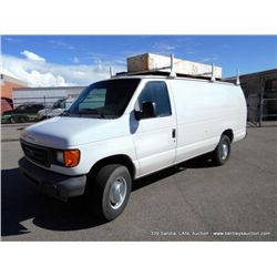 2004 Ford E350 Cargo Van, ???,??? Miles VIN: 1FTSS34L64HA51440 Full-Size Van, RWD, V8, 5.4L, w/ Weat