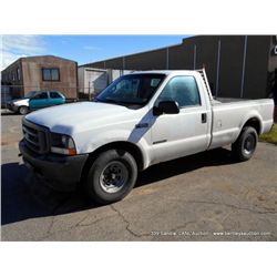 2002 Ford F250 Super Duty Pickup, ???,??? Miles VIN: 1FTNF20F92EB25654 Pickup, RWD, V8, 7.3L Turbo D
