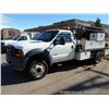 Image 1 : 2006 Ford F450XL Super Duty Flatbed Truck, No Odom Miles, VIN: 1FDXF46P16EC66983 Regular Cab Truck, 