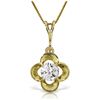 14k Solid Gold 0.50ct Diamond Necklace