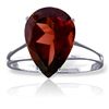 Image 1 : 14k Solid Gold 5.0ct Garnet Cocktail Ring