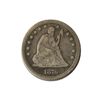 Image 1 : Early Type Seated Quarter 1838-1891 G-VG