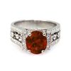 Image 1 : Genuine 3.44 ctw Garnet (Mozambique) Ring 14k
