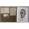 Image 1 : 4) NAZI ITEMS ROBERT PETERS THE DAF 1944 SKETCH PHOTO