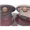 Image 2 : 2 WWII U.S. VISOR HATS-USAAF-COMPLETE W/ SWEAT DIAMONDS