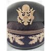 Image 4 : U.S. ARMY HIGH RANKING OFFICER'S VISOR HAT W/BULLION OA