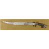 Image 5 : WWII HAND ENGRAVED PHILIPPINES MACHETE-HORN GRIP-23"