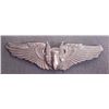 Image 1 : WWII AAF AERIAL GUNNER'S WINGS-STERLING-PINBACK ORIG 3"