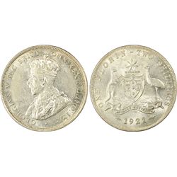 1921 Florin PCGS AU55