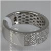 Image 1 : Genuine  1.00 ctw Diamond Ring 18KT White Gold