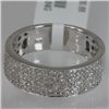 Image 2 : Genuine  1.00 ctw Diamond Ring 18KT White Gold