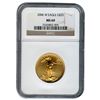 Image 1 : Certified Burnished American $25 Gold Eagle MS69 NGC (D